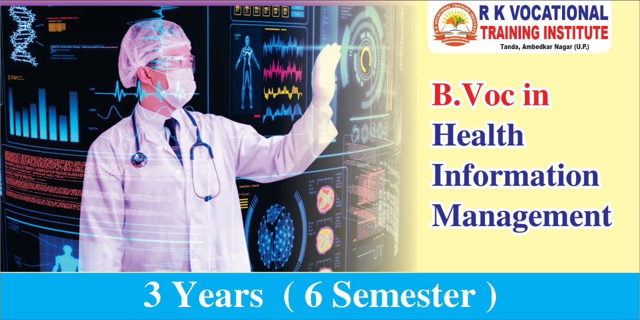 B.VOC IN  HEALTH INFORMATION MANAGEMENT